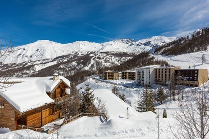 La station de ski Sauze Super-Sauze est une station village située entre 1400 et 2400 m