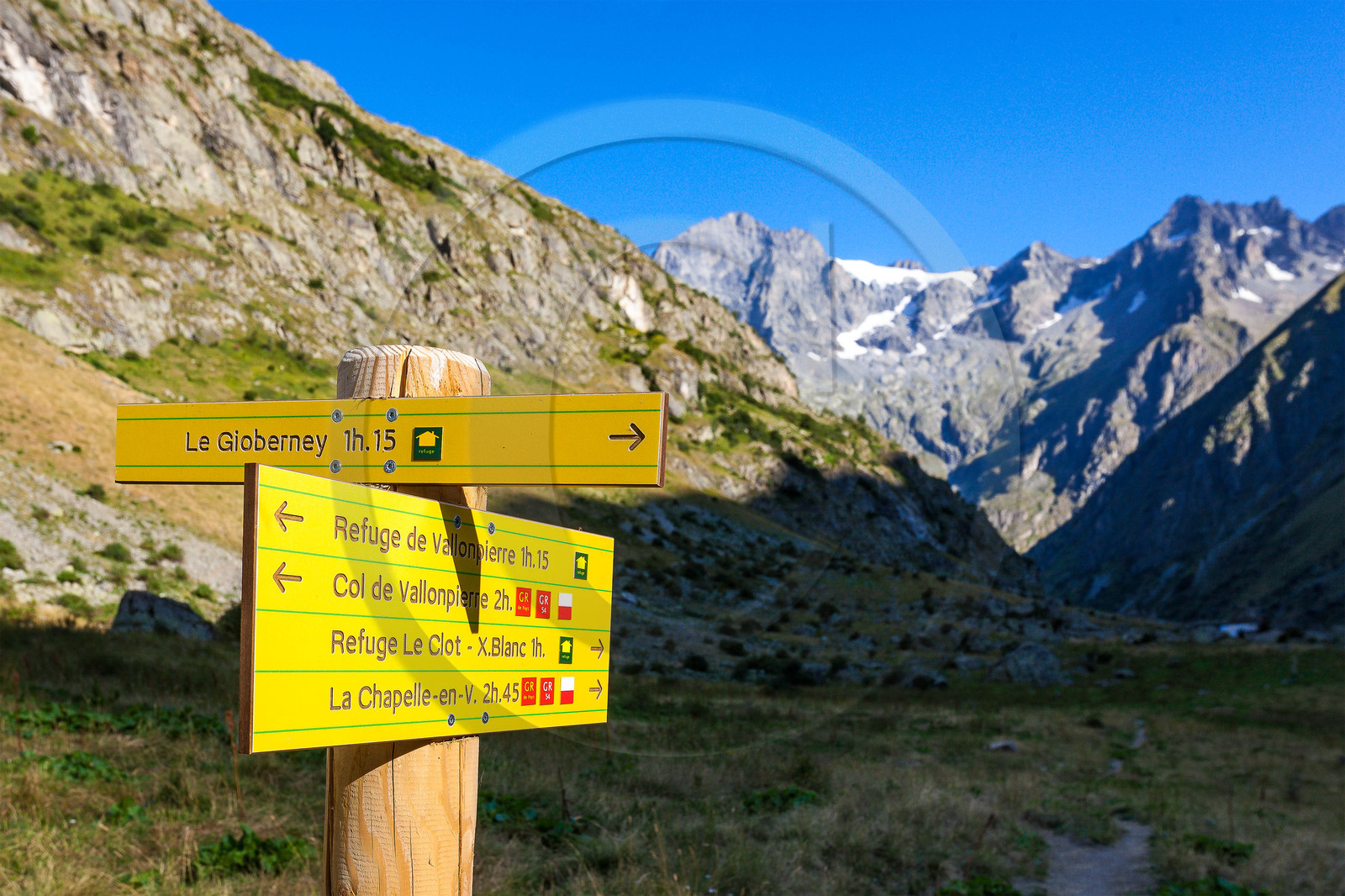 Randonnée pédestre vers le refuge de Vallonpierre