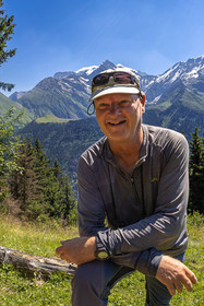 Yves Jacquemoud, accompagnateur en montagne
