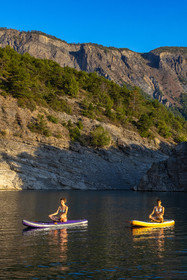 Yoga sur paddle, Serre-Ponçon Aloha