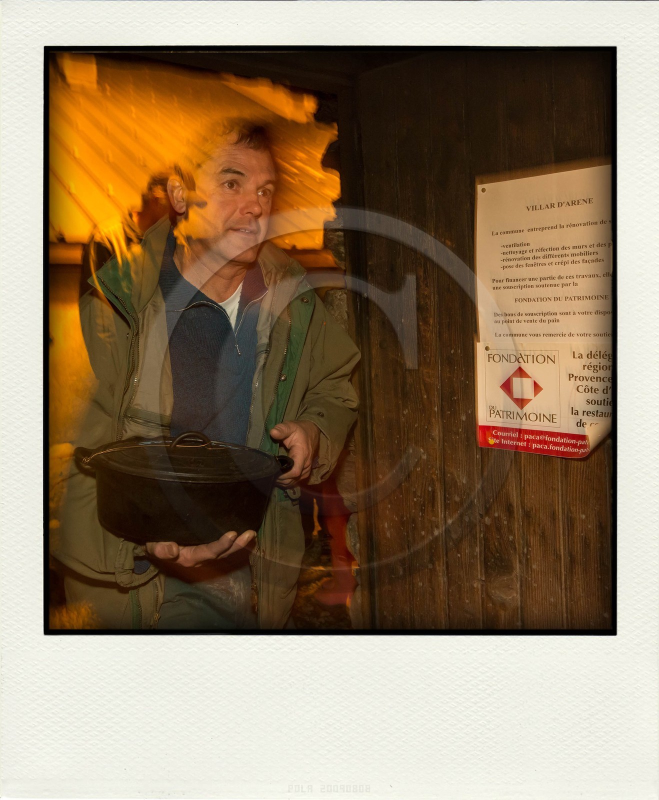 Village de Villar-d'Arène, fête du pain bouilli ou pain noir