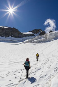 Découverte des glaciers avec Christophe Dureau, guide de haute montagne