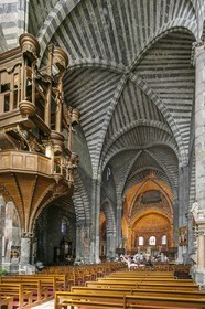 Embrun, Cathédrale Notre-Dame du Réal, les grandes orgues