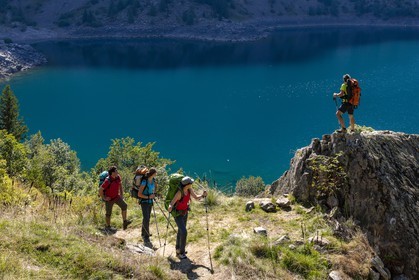 Randonnée pédestre sur le GR54