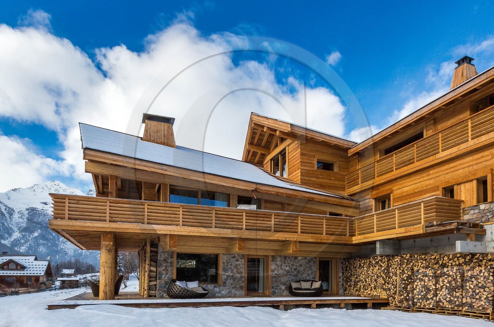 Serre-Chevalier,  Chalet Montagnole, Remi Mouilleron architecte d'intérieur
