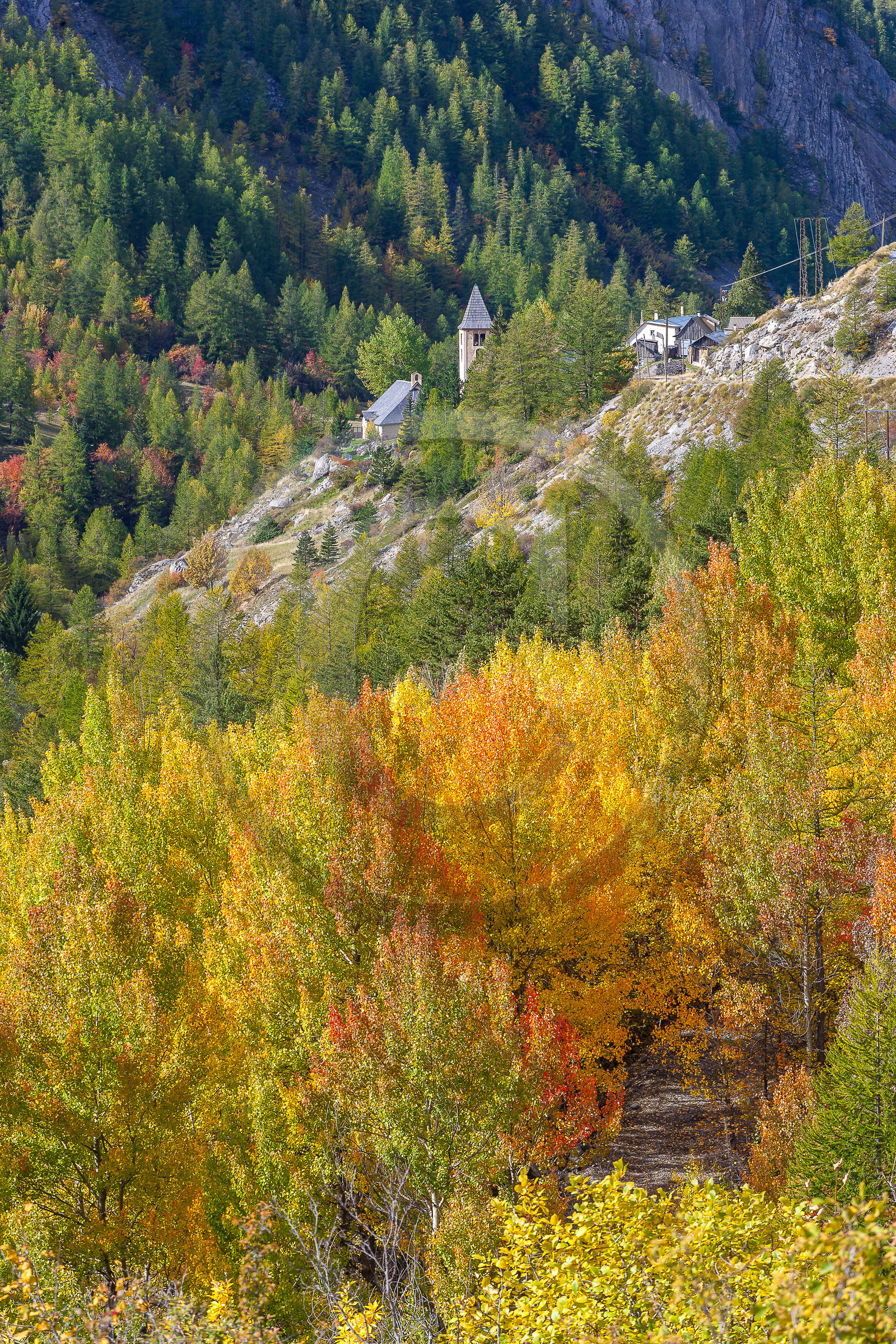 Col de la Cayolle, Fours Saint-Laurent