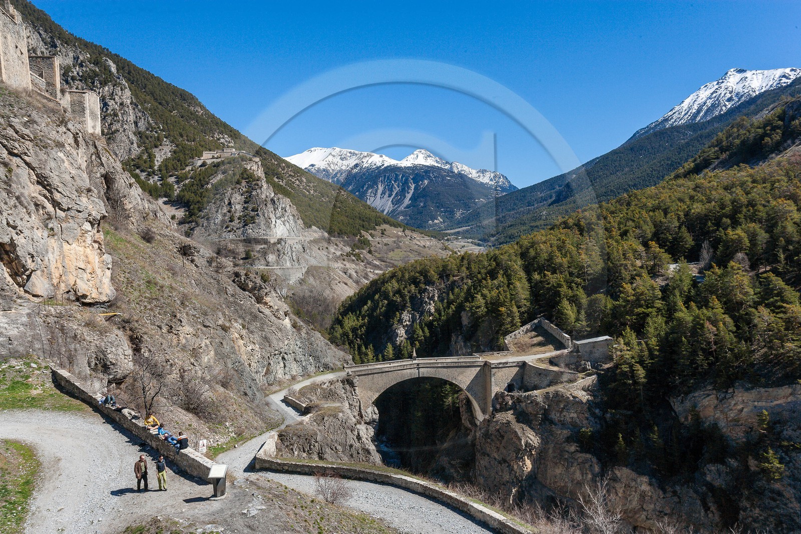 Briançon, cité Vauban, le Pont d'Asfeld