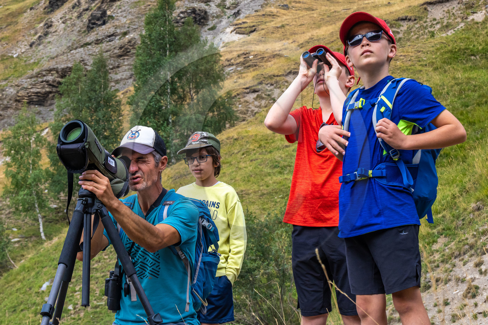 Fabrice Morin, accompagnateur en moyenne montagne