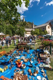Jausiers, foire brocante vide-grenier
