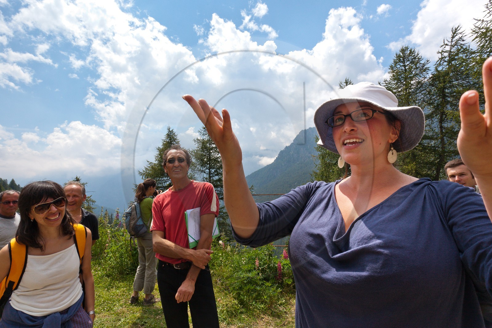 Claire Boucl, Sentiers Art et Nature Queyras et Val Varaita