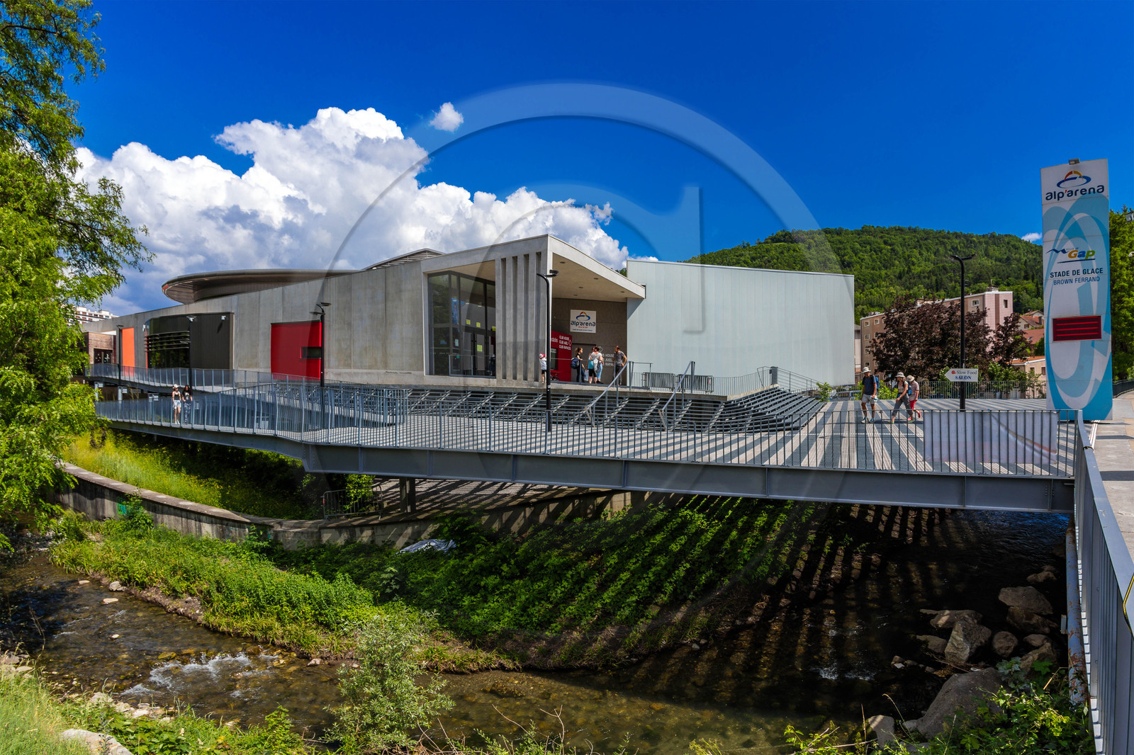 Stade de glace Alp'Arena, Patinoire Brown-Ferrand Gap