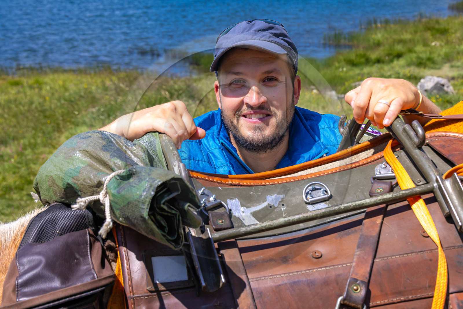 Florian Ehmke, accompagnateur en moyenne montagne et muletier