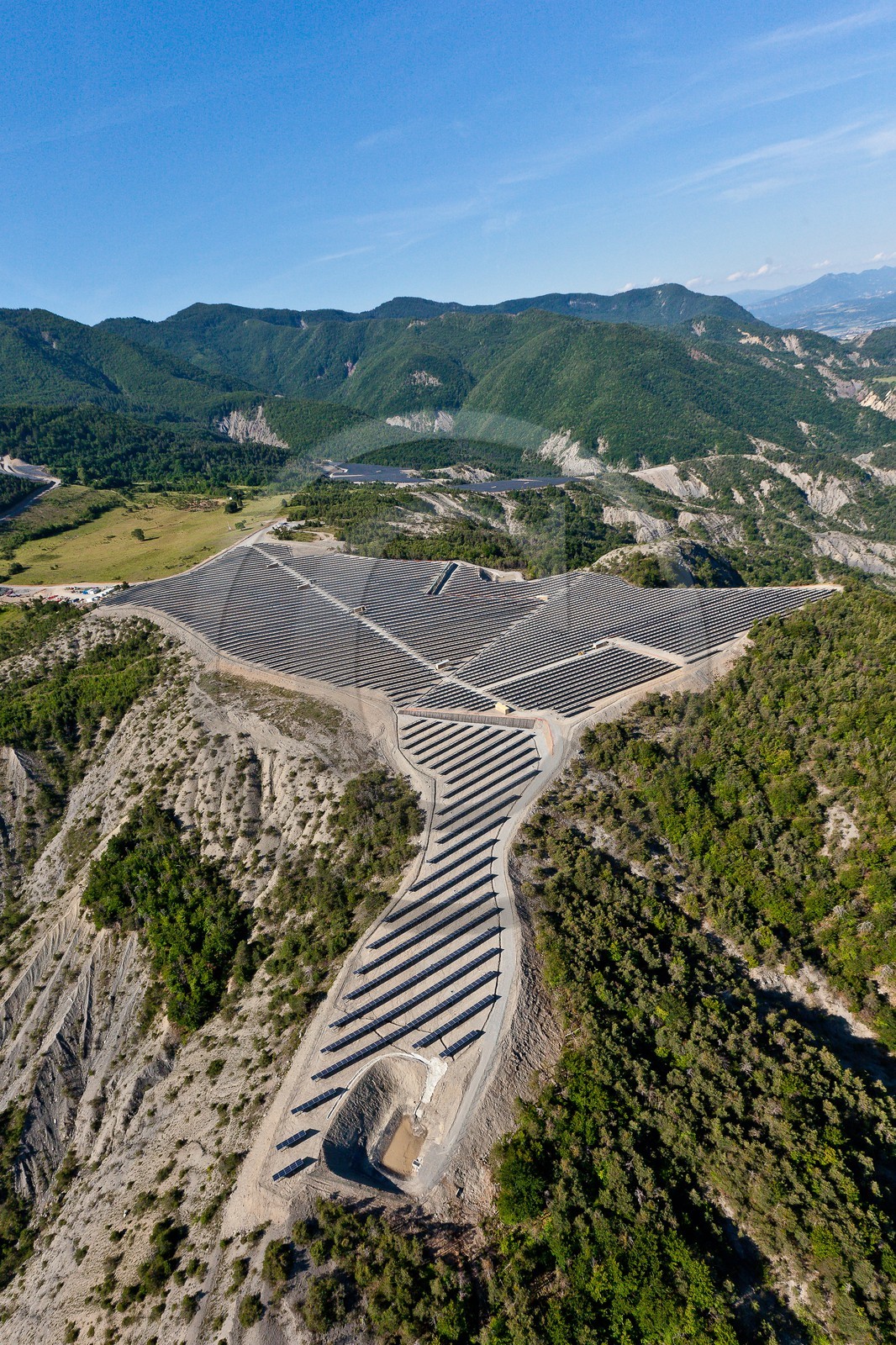 La plus grande centrale solaire photovoltaïque de France