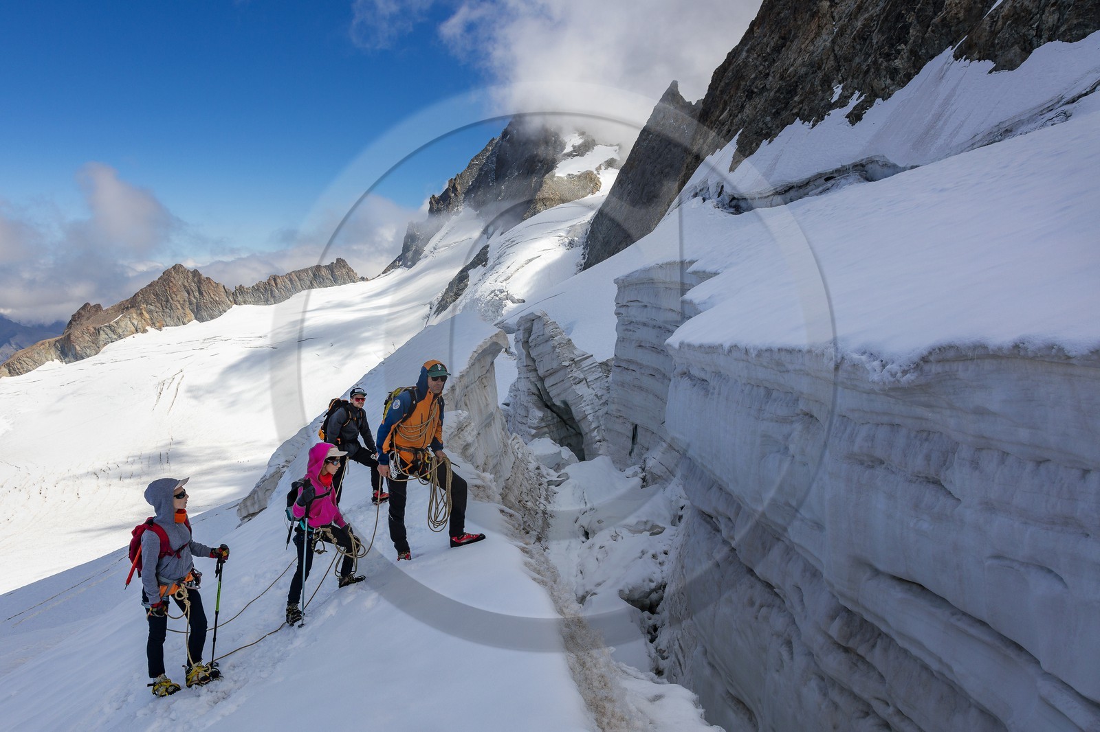 Découverte des glaciers avec Christophe Dureau, guide de haute montagne