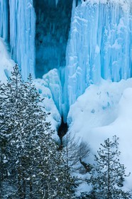 torrent de Crévoux, la grotte du Drac