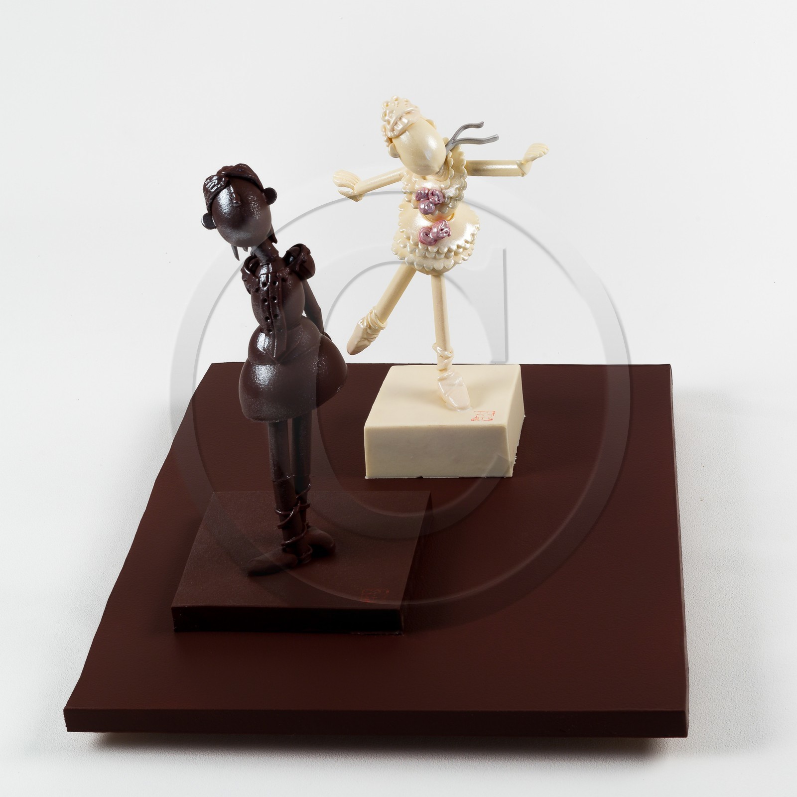 Exposition Influences, Petite histoire de l'art en chocolat par Luc Eyriey