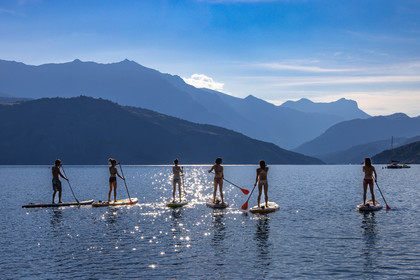 Yoga sur paddle, Serre-Ponçon Aloha