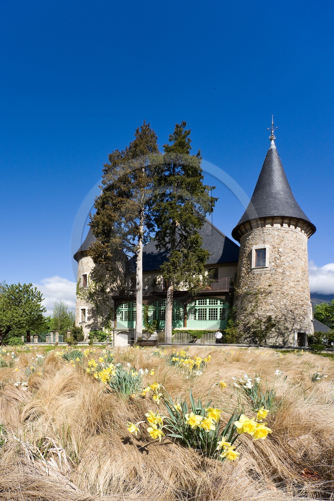 Château de Picomtal,  les jardins du château