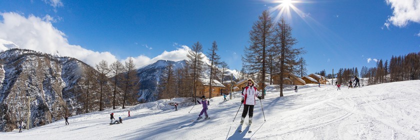 La Condamine-Châtelard, station de ski Saint-Anne La Condamine, ski famille