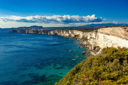 Falaises de calcaire de Bonifacio