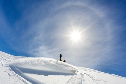 Crévoux, surf des neige, snowboard