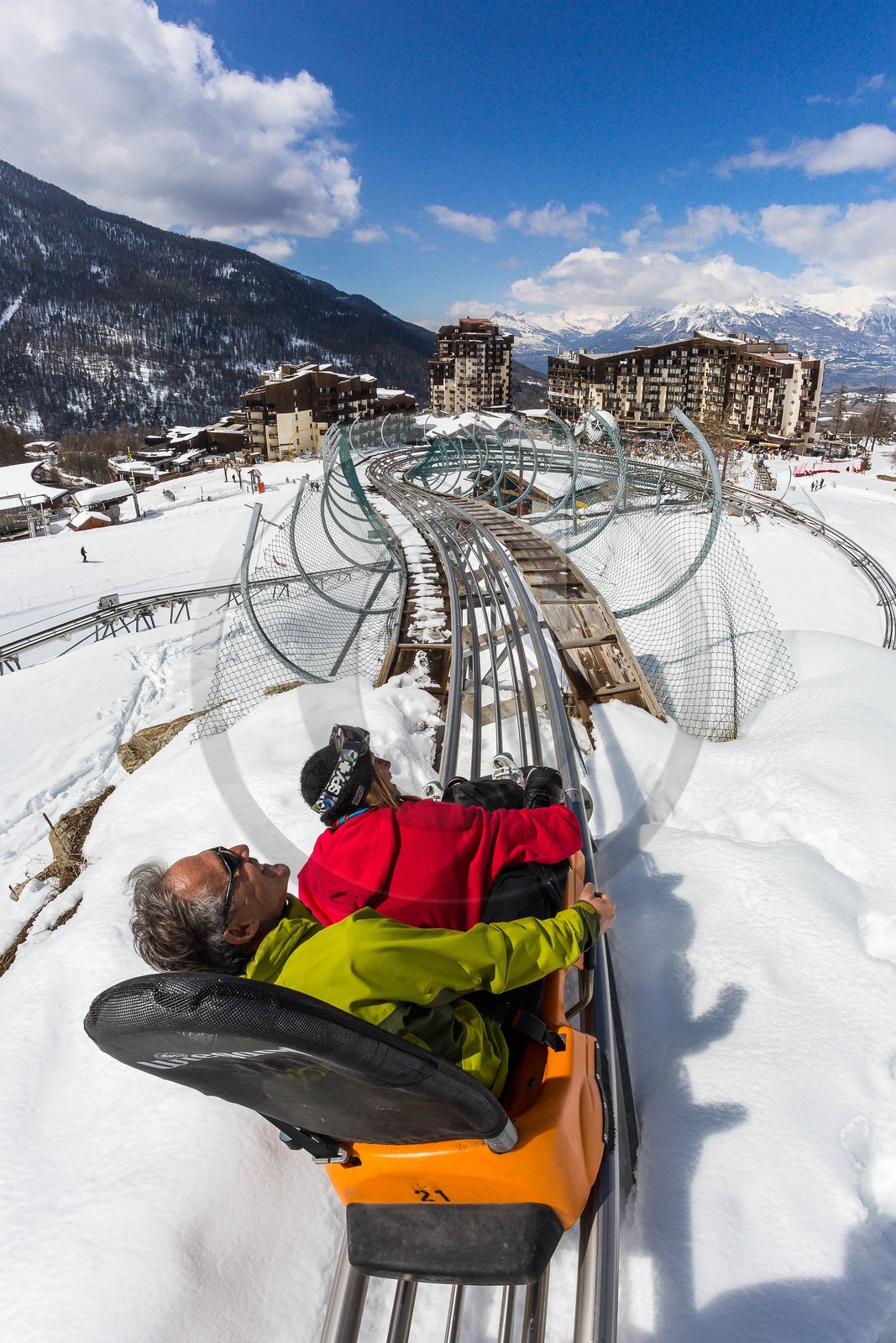 Les Orres, luge L'Orrian Express