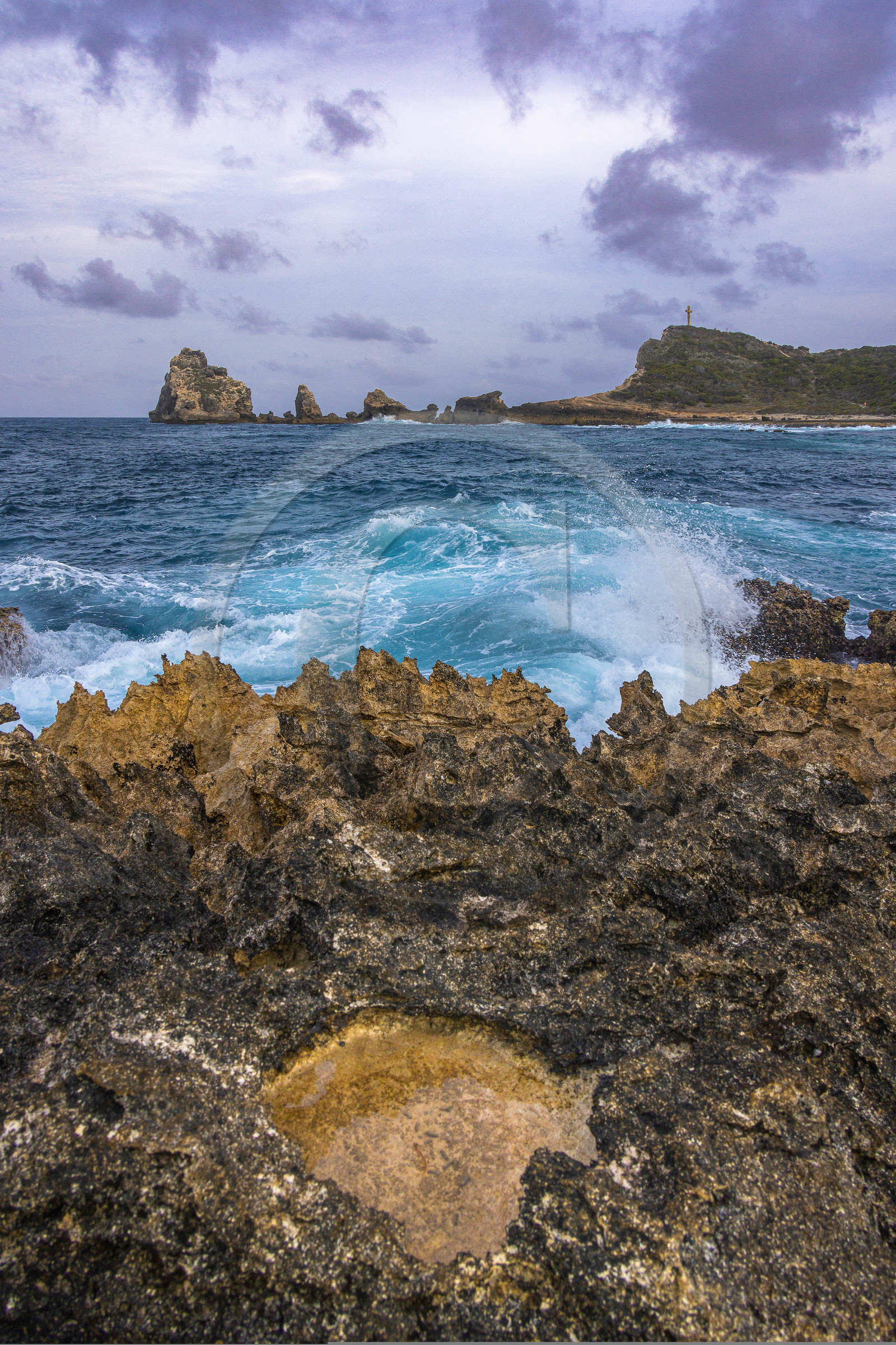 Guadeloupe, Saint-François, Pointe des Chateaux