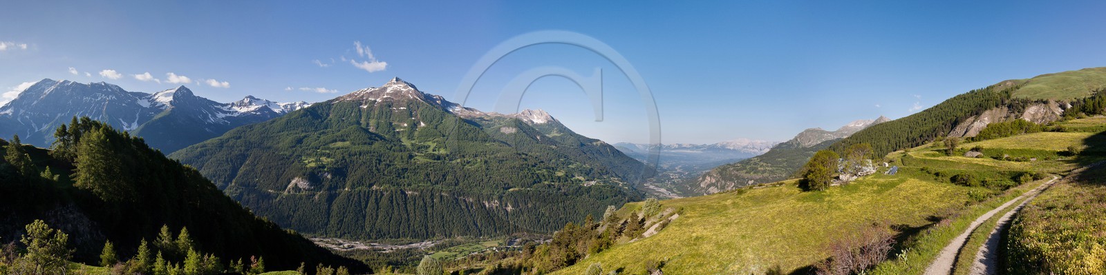 Orcières 1850, Vallée du Champsaur, Depuis le Forest des Marches,