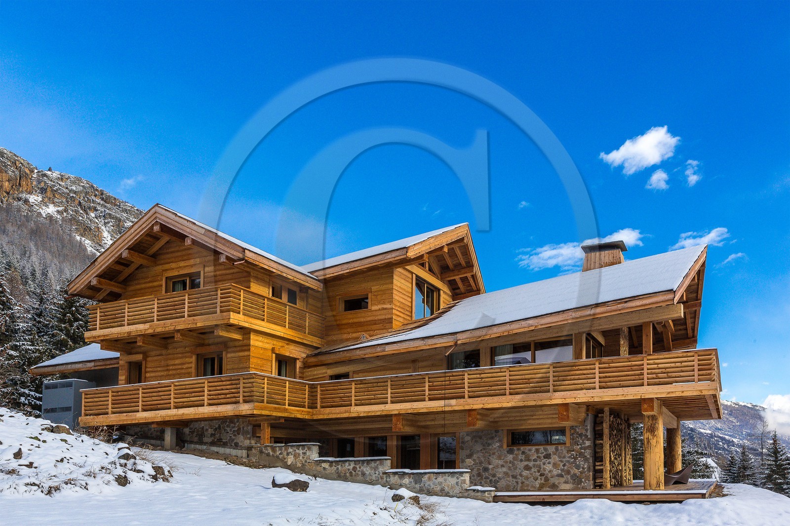Serre-Chevalier,  Chalet Montagnole, Remi Mouilleron architecte d'intérieur