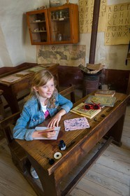 Le musée de l'école et l'instruction publique en montagne du village de Pontis