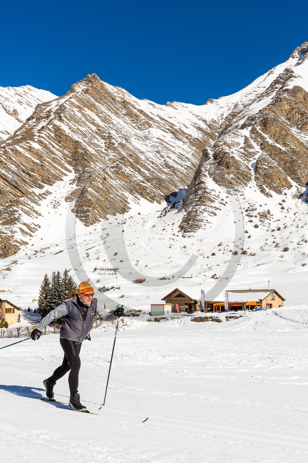 Crévoux, ski de fond