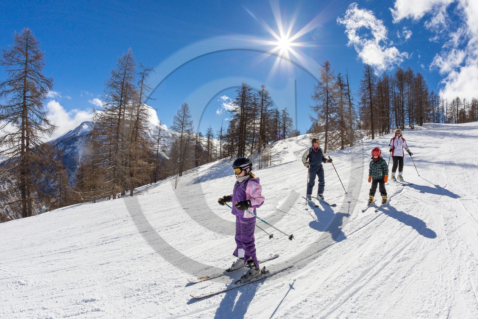 La Condamine-Châtelard, station de ski Saint-Anne La Condamine, ski famille