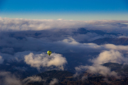 vol en montgolfière
