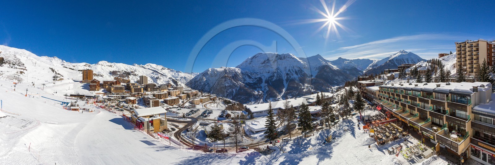 Station de ski d'Orcières 1850