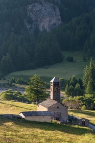 Saint-Paul-sur-Ubaye, Église Saint-Antoine-du-Désert de Maurin