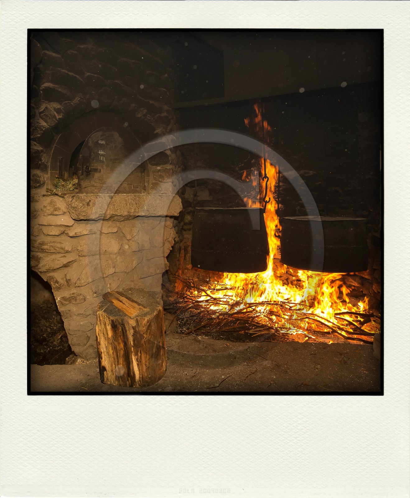 Village de Villar-d'Arène, fête du pain bouilli ou pain noir