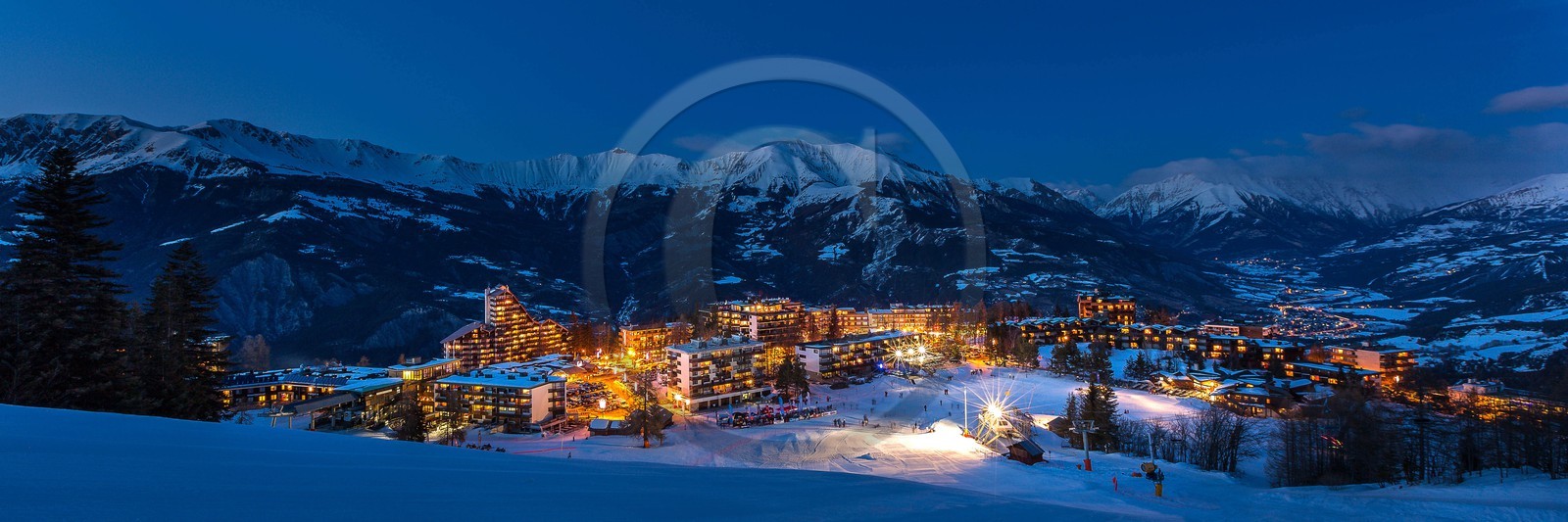 Uvernet-Fours, station de ski de Praloup