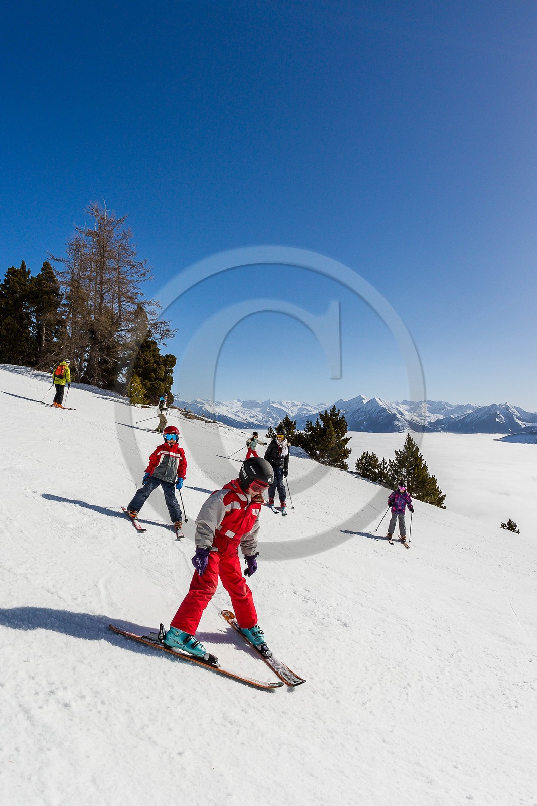 vallée du Champsaur, station de ski de Laye-en-Champsaur