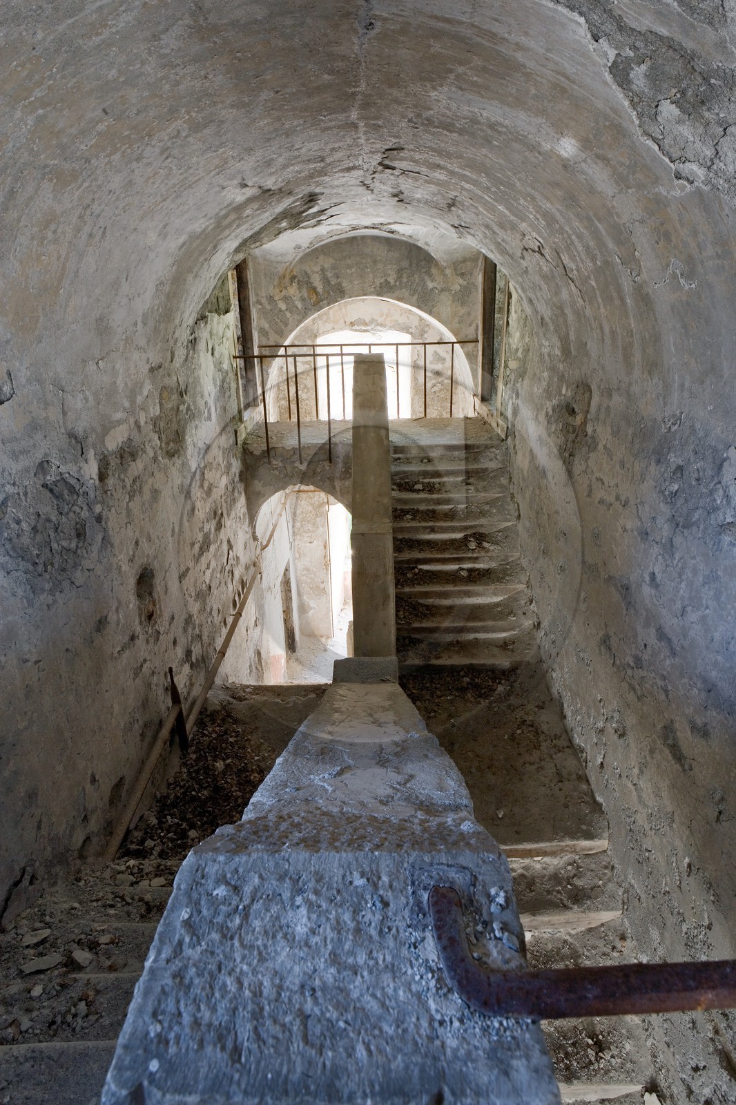 Briançon, Fort du Randouillet, escaliers