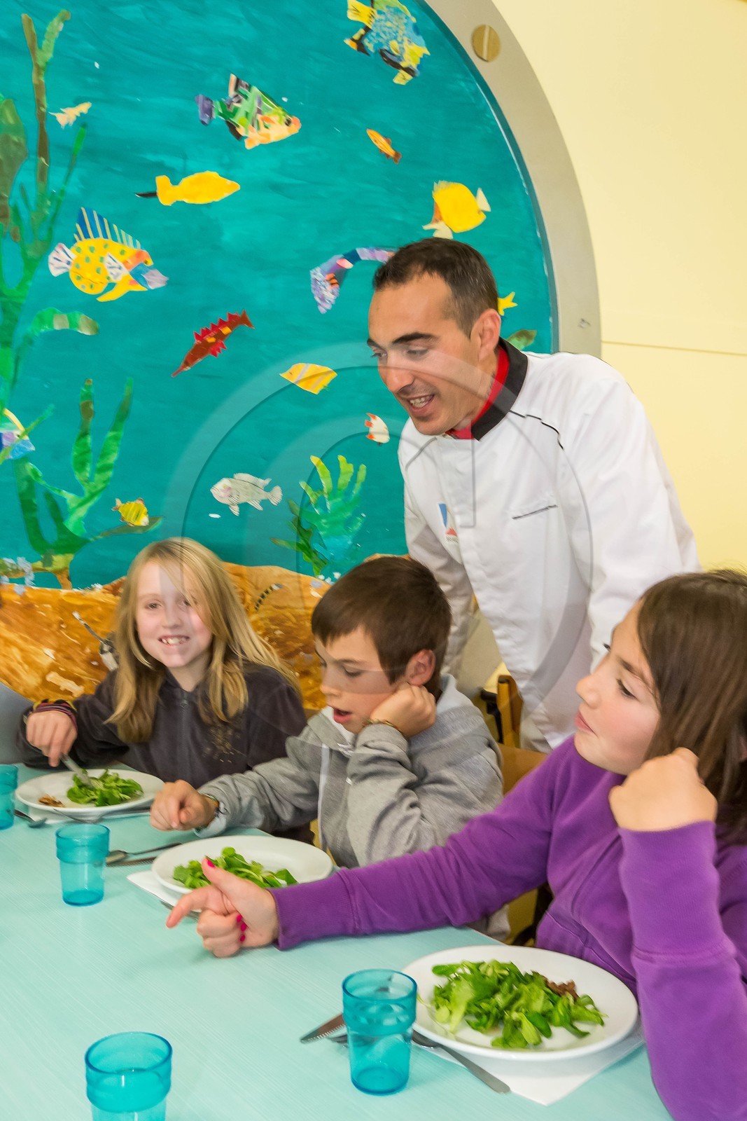 Briançon, restauration scolaire de Fortville