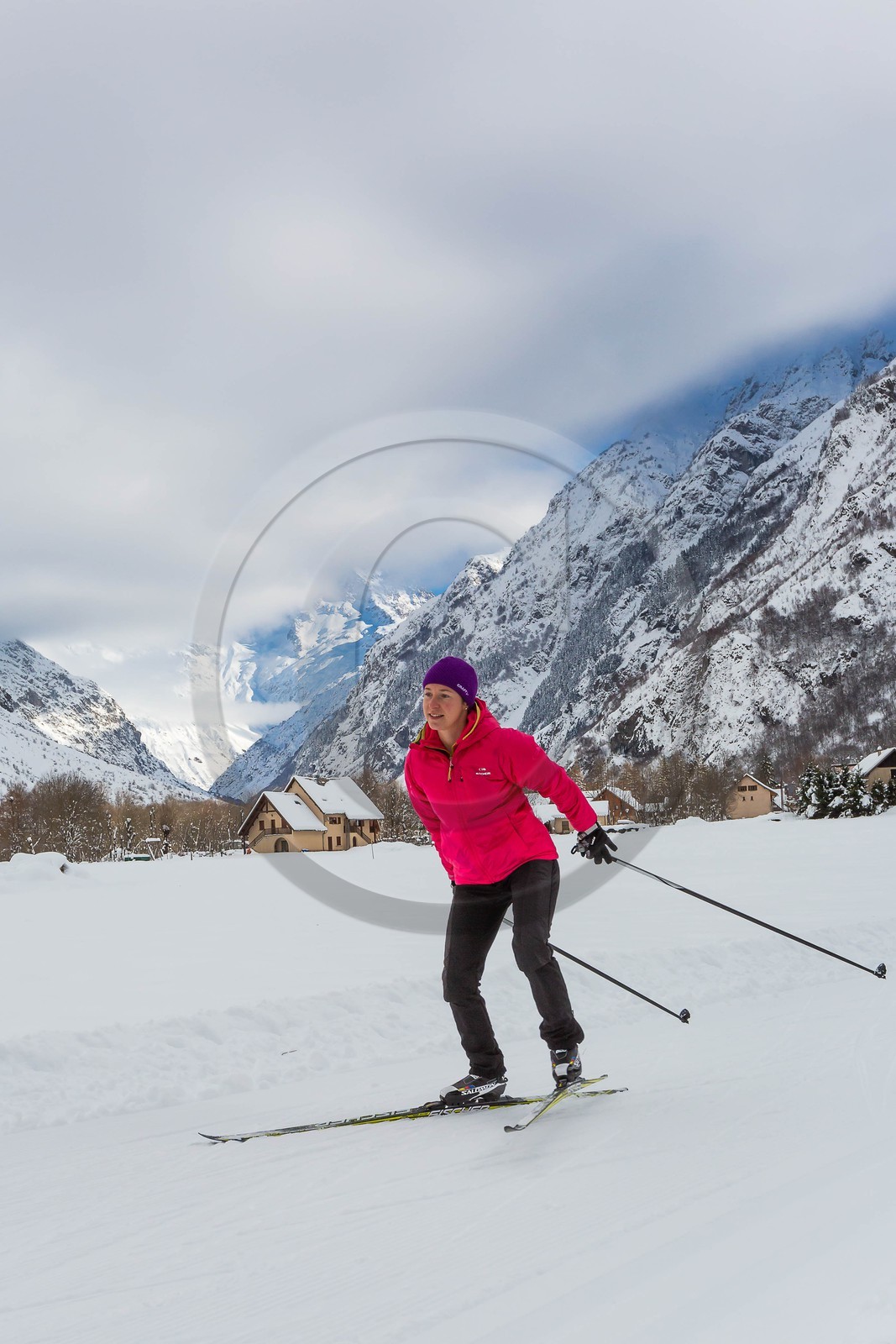 La Chapelle-en-Valgaudemar, ski nordique