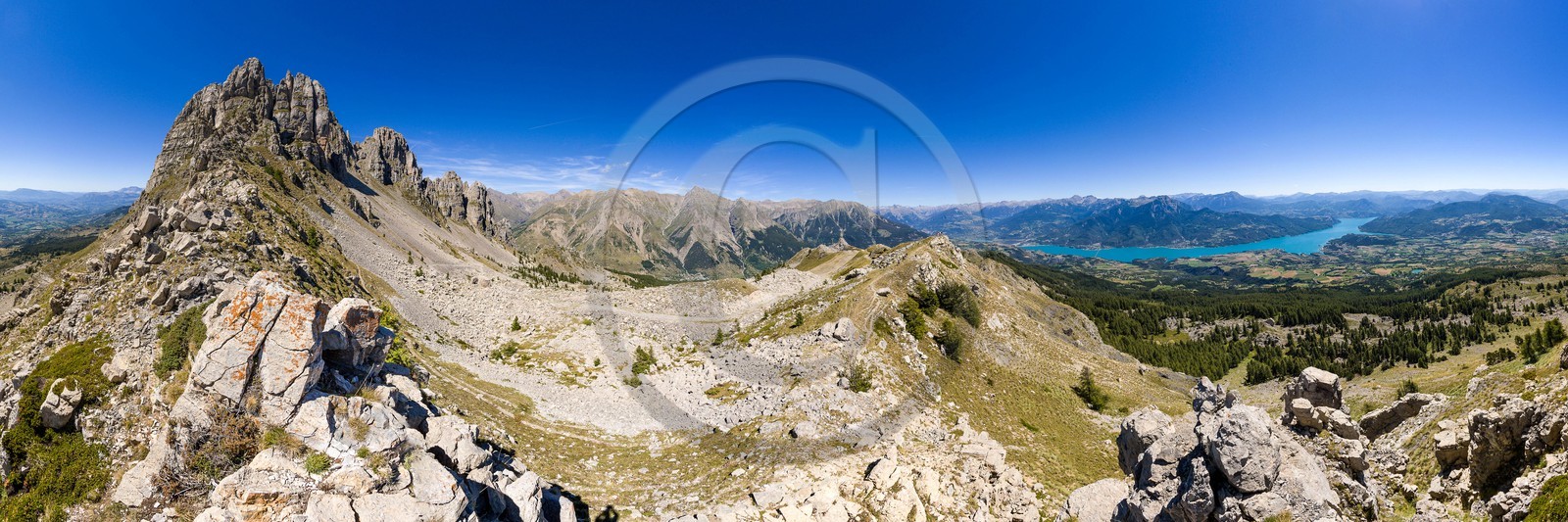 Pays de Serre-Ponçon, Réallon et les Aiguilles de Chabrières