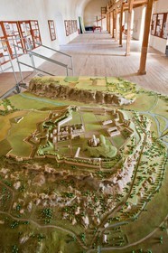 Mont-Dauphin, fortifications Vauban, maquette plan relief