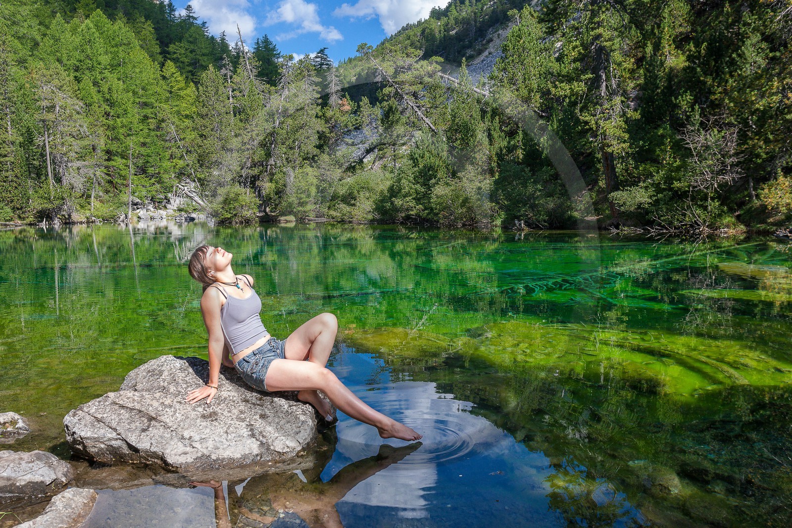 Lac Vert, vallée Etroite