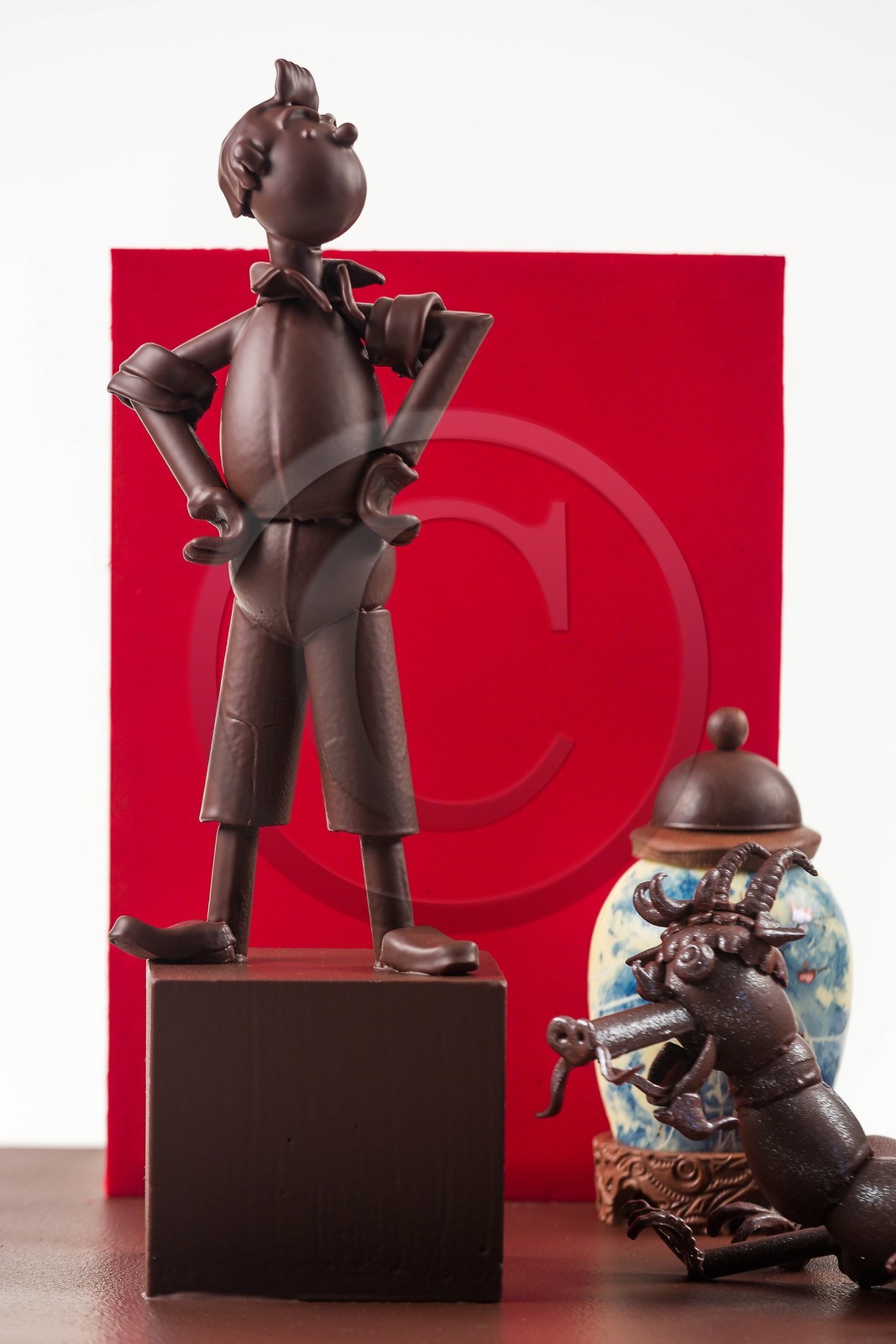 Exposition Influences, Petite histoire de l'art en chocolat par Luc Eyriey