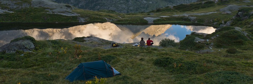 Bivouac au lac du Lauzon