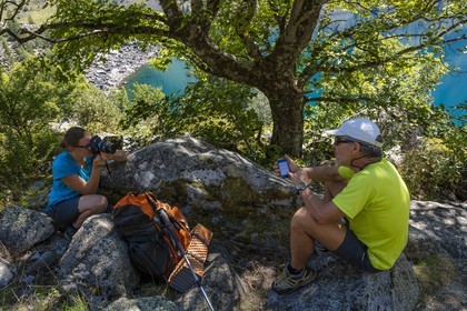 Randonnée pédestre sur le GR54
