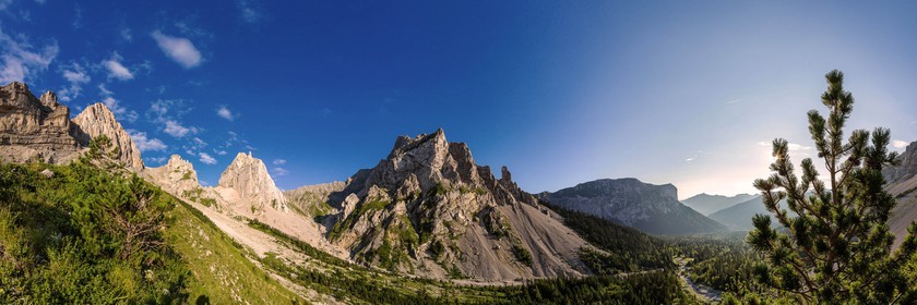 vallon de La Jarjatte, crète des Aiguilles