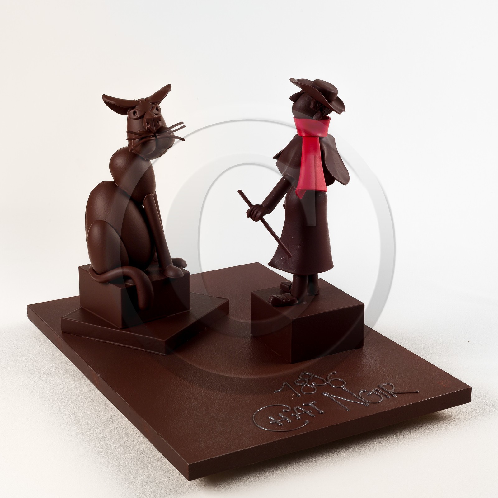 Exposition Influences, Petite histoire de l'art en chocolat par Luc Eyriey