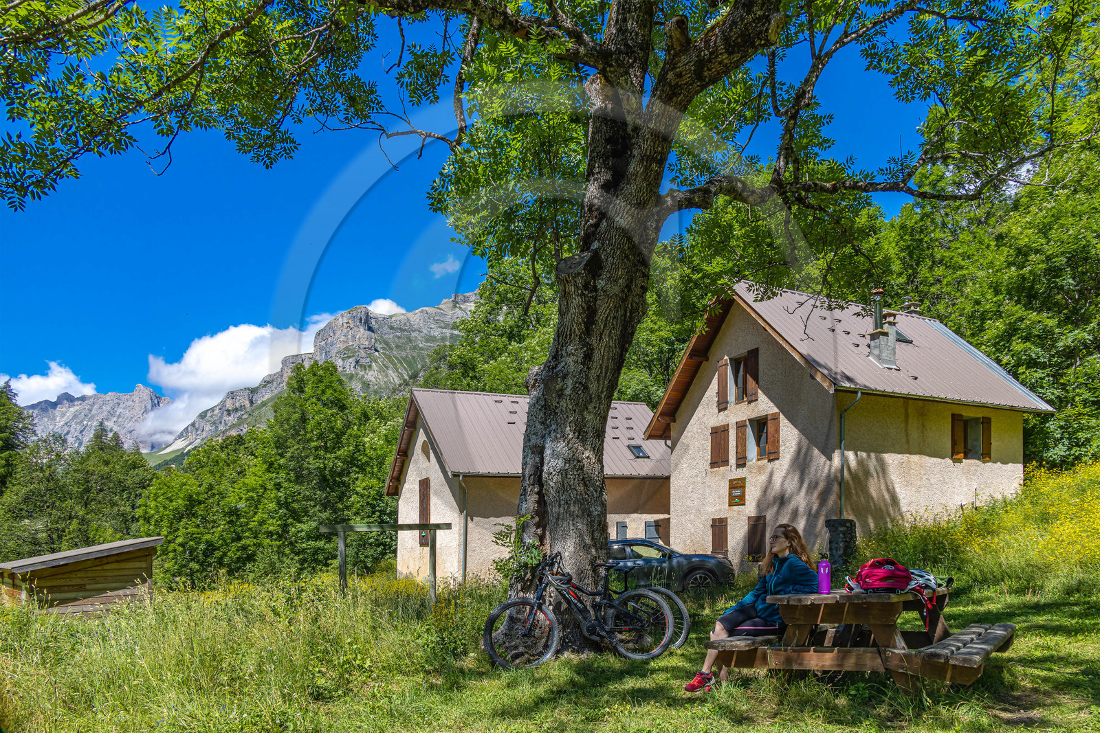 Ancien village abandonné de Chaudun